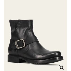 Frye Veronica Flex Black Leather  Bootie‎
